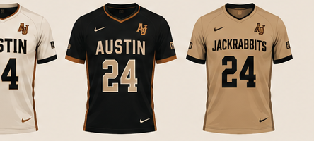 Austin Jackrabbits uniform examples