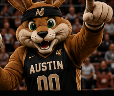Jack, the mischievous Jackrabbits mascot